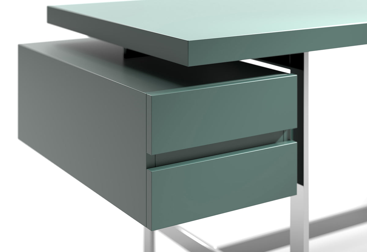 Lochness Table with Writing Desk, Piero lissoni, Cappellini