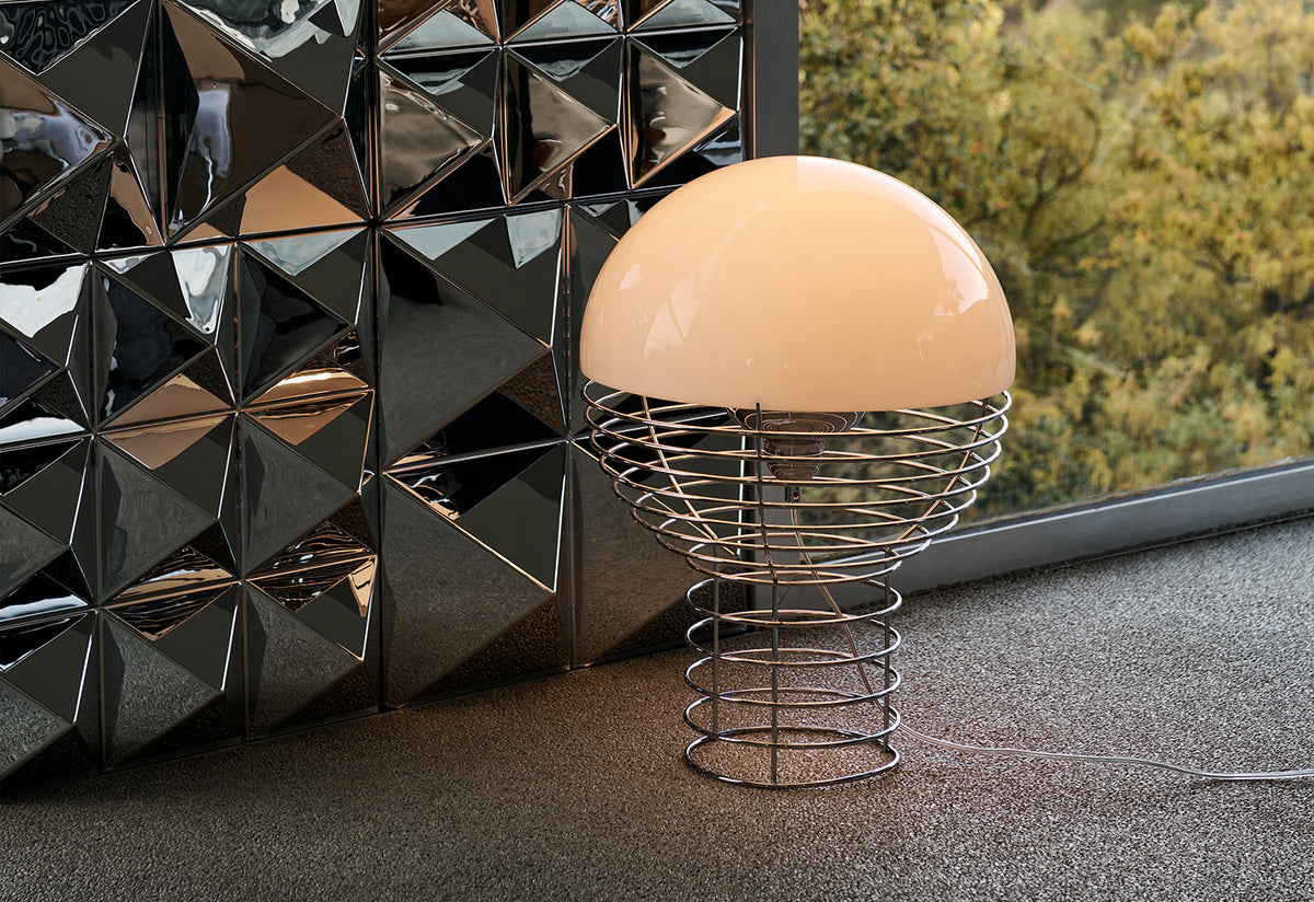 Wire Table Lamp, Verner panton, Verpan