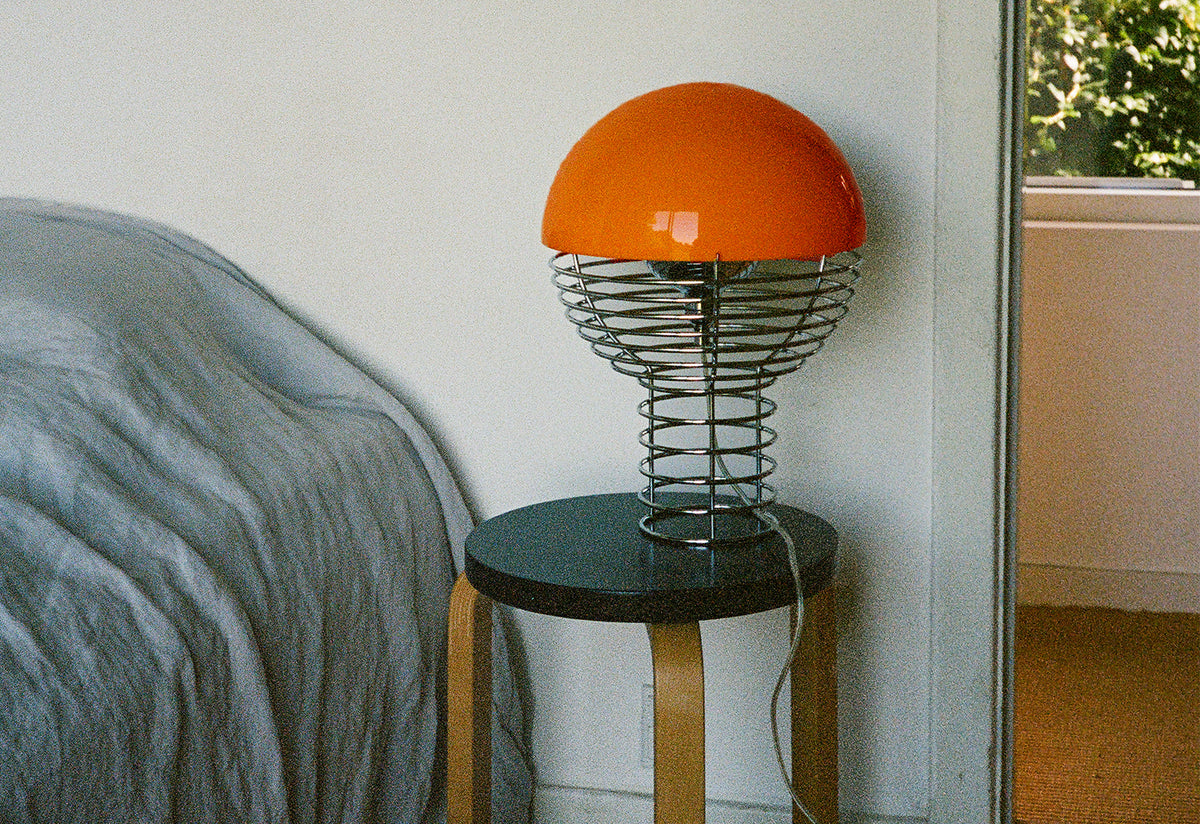 Wire Table Lamp, Verner panton, Verpan
