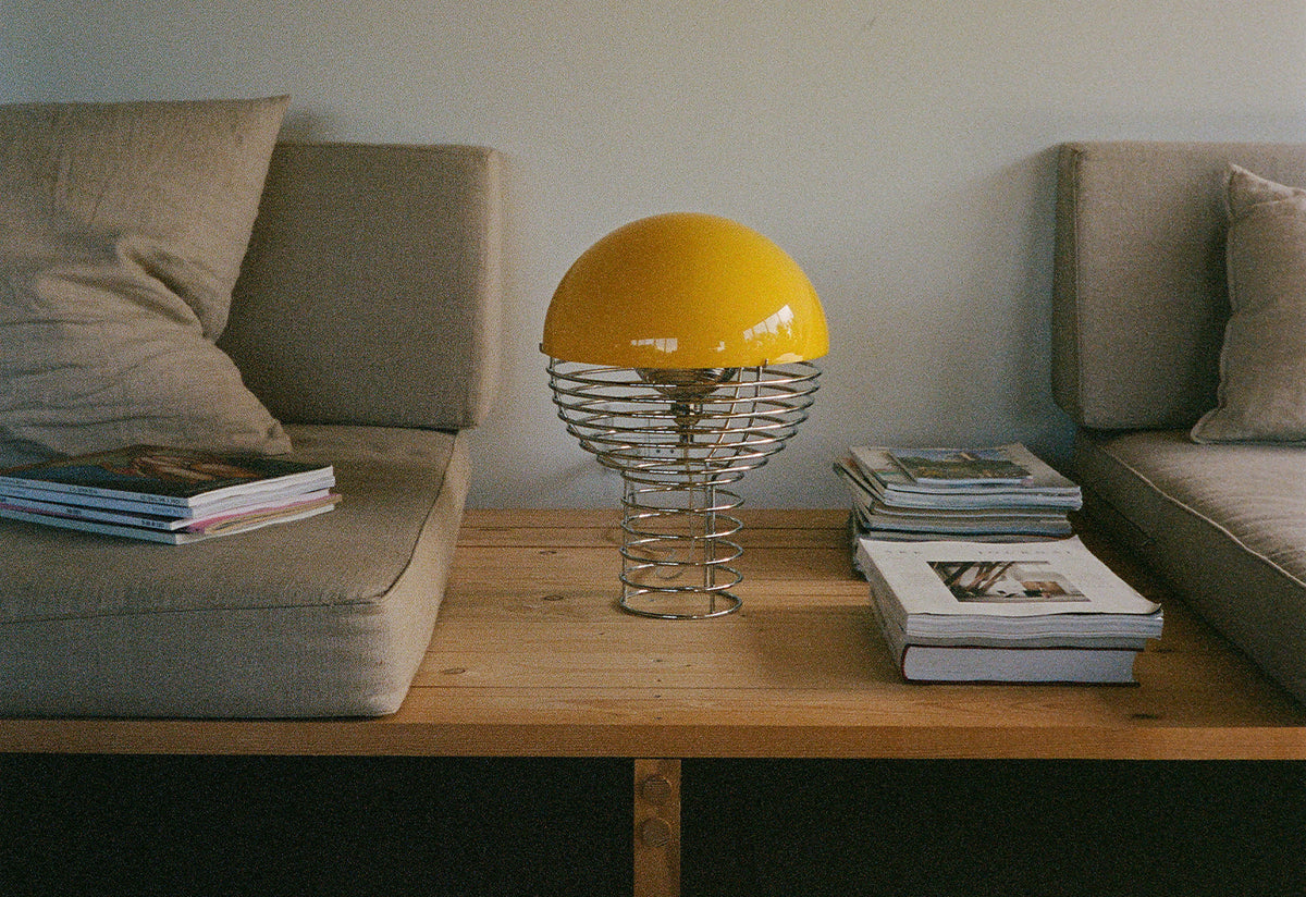 Wire Table Lamp, Verner panton, Verpan