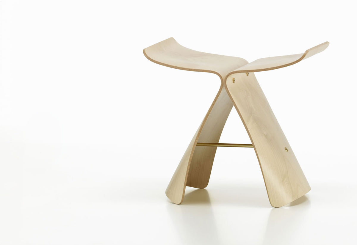 Butterfly Stool, Sori yanagi, Vitra
