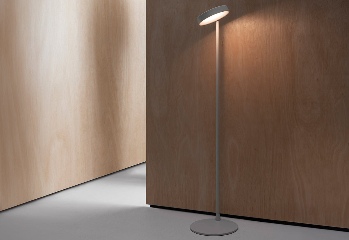 w242 Pastille Alu Floor Lamp, Industrial facility, Wastberg