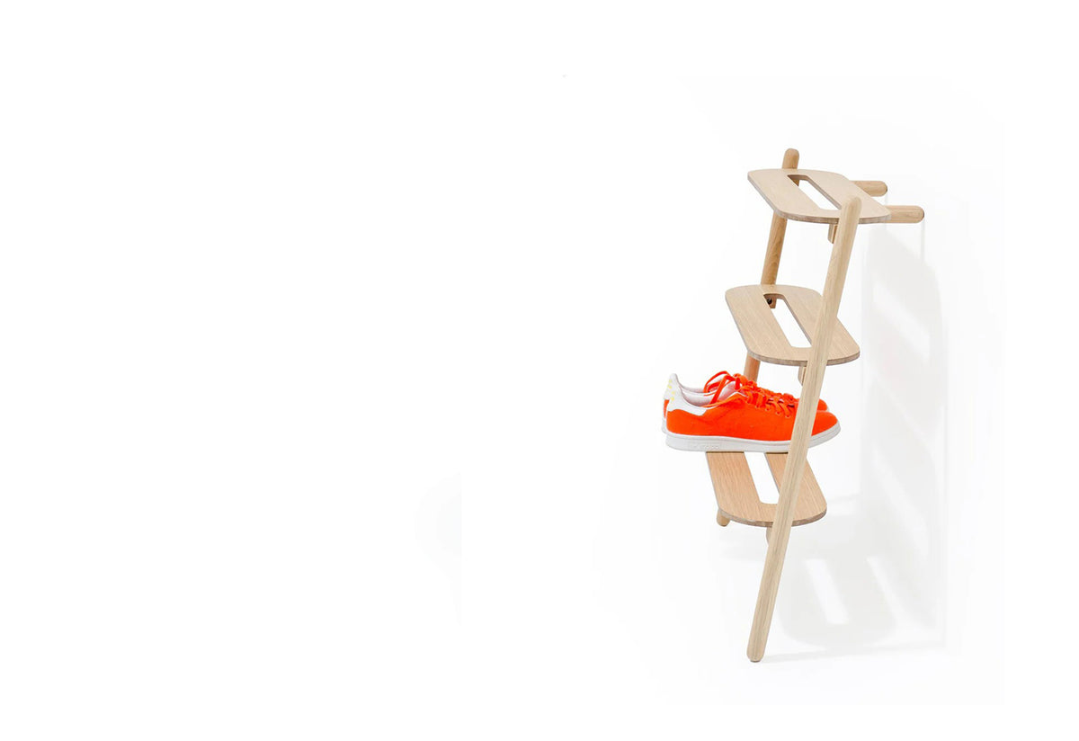 Heel Bar Shoe Rack, Lincoln rivers, Wireworks