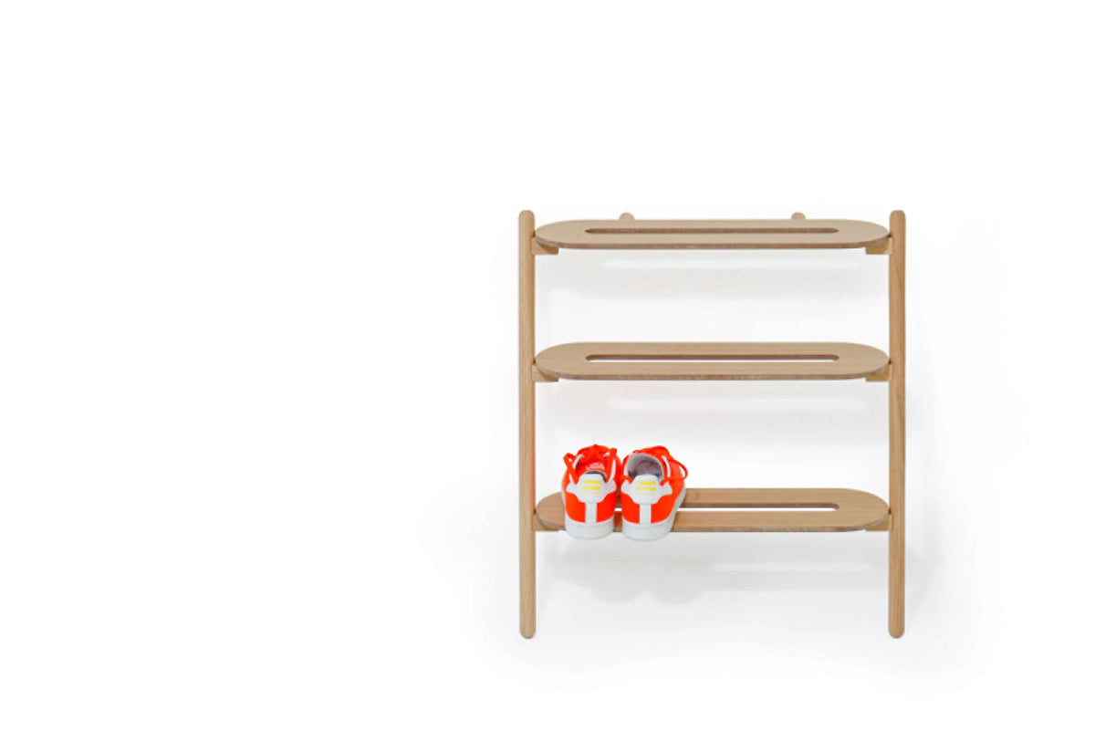 Heel Bar Shoe Rack, Lincoln rivers, Wireworks