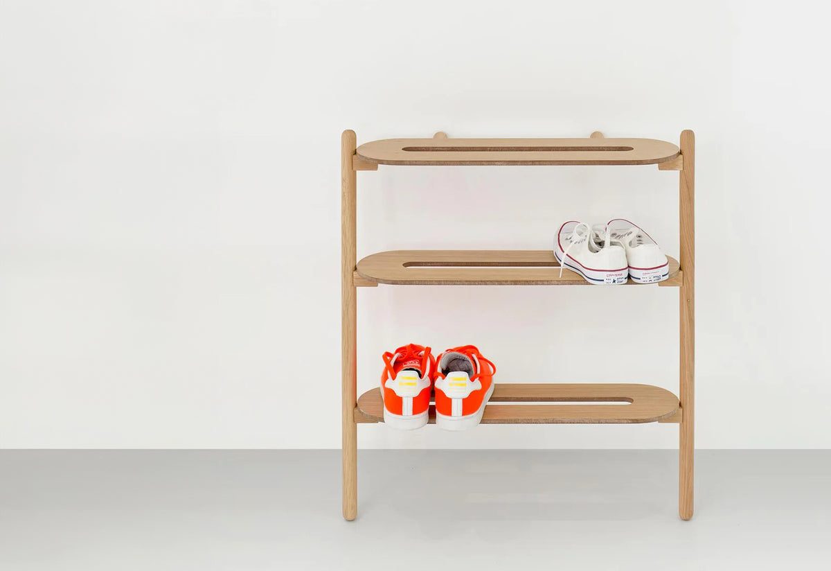 Heel Bar Shoe Rack, Lincoln rivers, Wireworks
