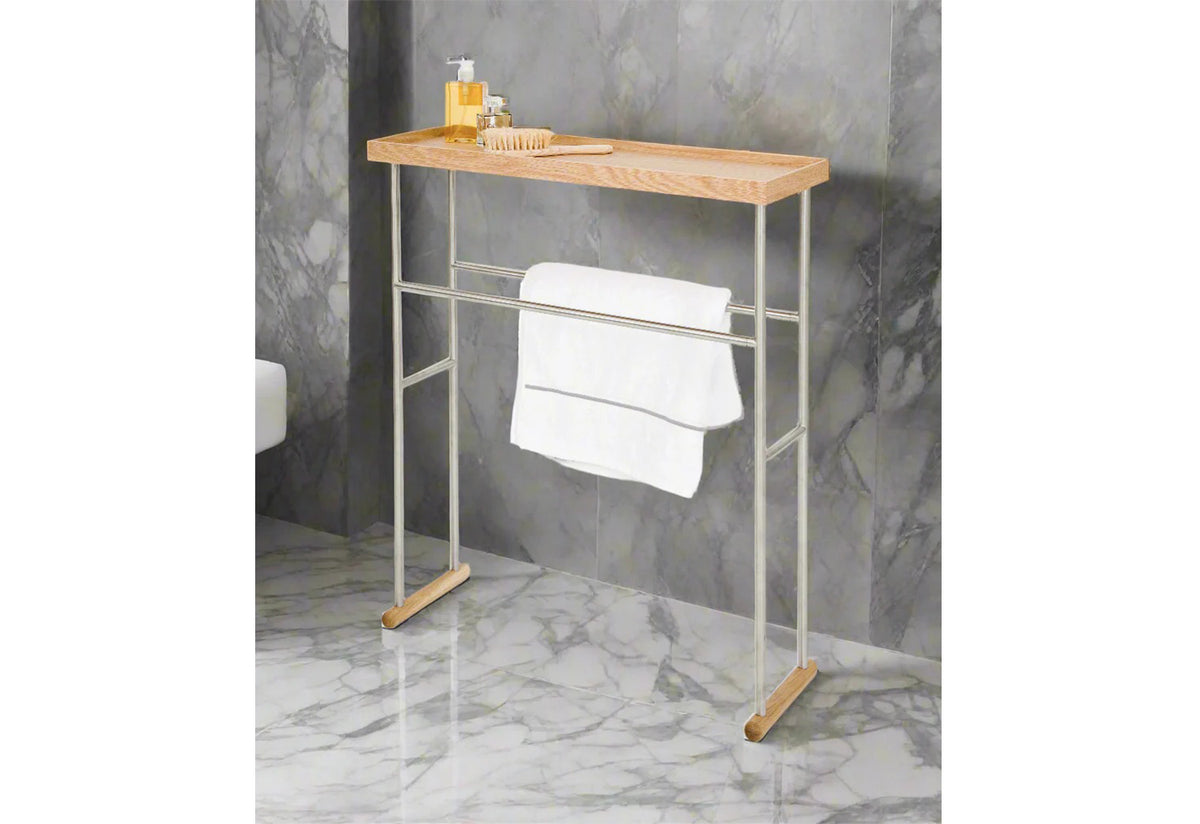 Yoku Caddy Towel Rail, Lincoln rivers, Wireworks