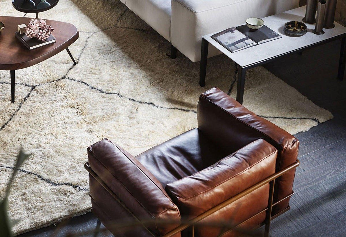 3 Fauteuil Grand Confort Armchair, Le corbusier jeanneret perriand, Cassina