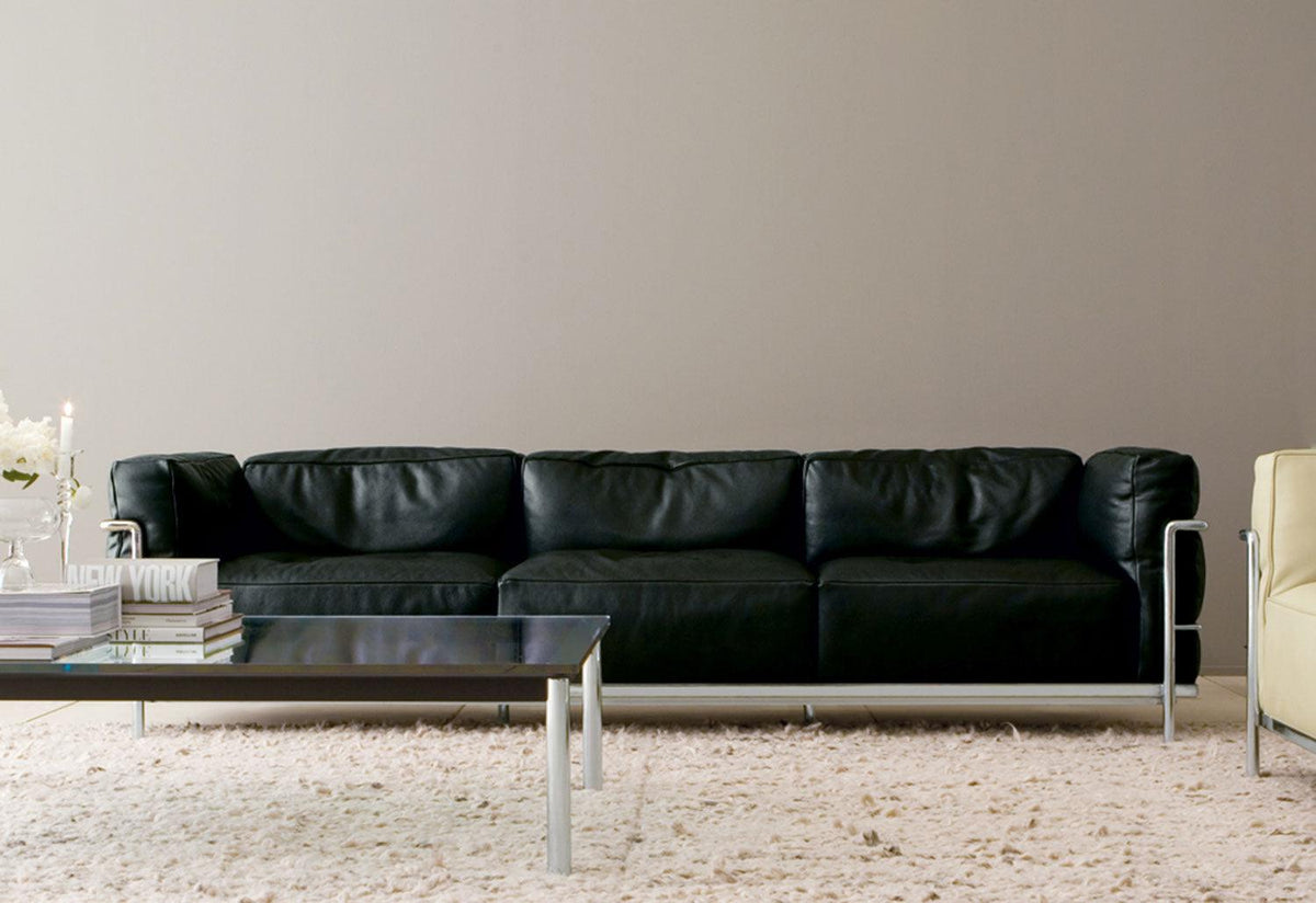 3 Fauteuil Grand Confort | Three Seater, Le corbusier jeanneret perriand, Cassina