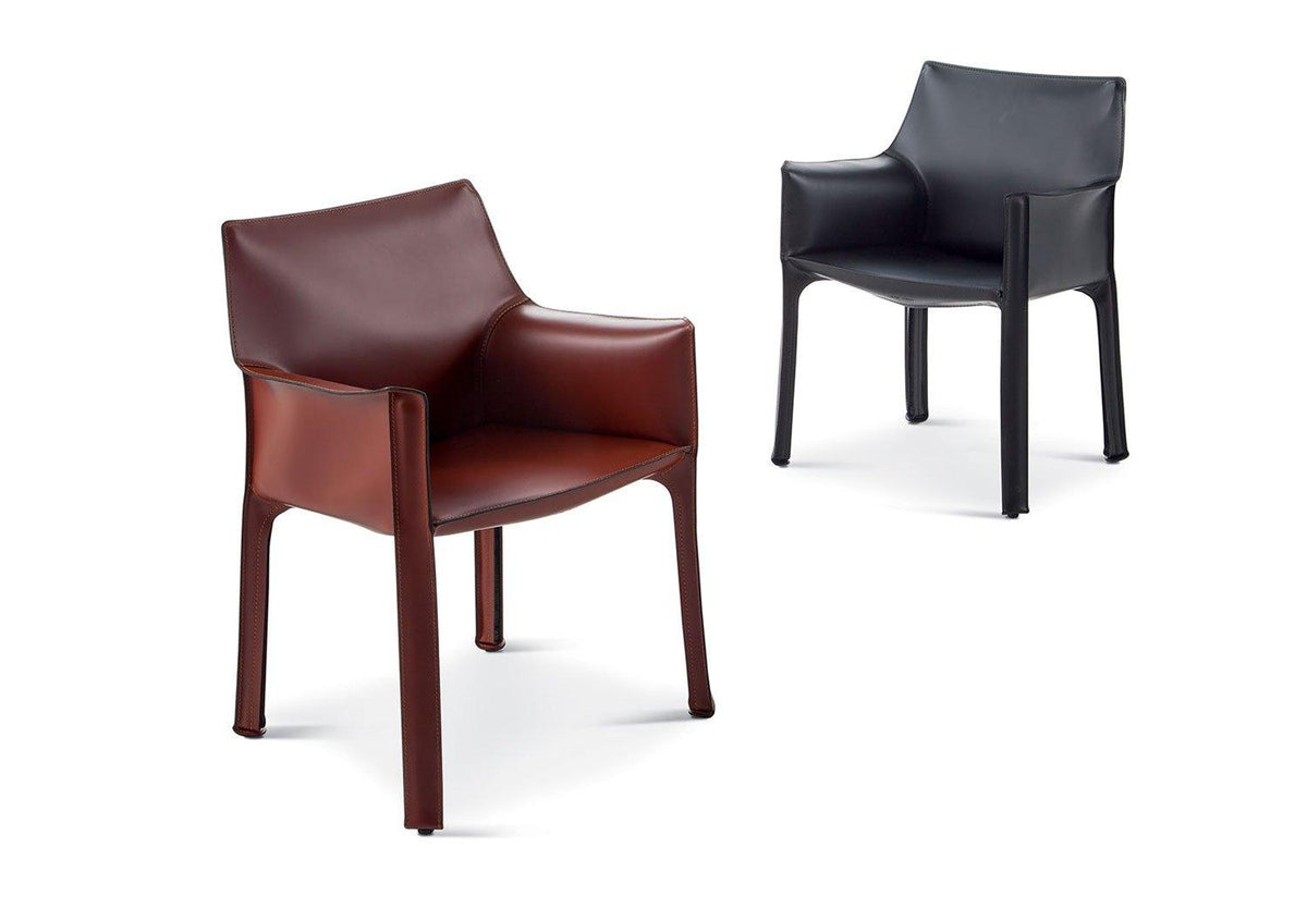 413 Cab Armchair, Mario bellini, Cassina