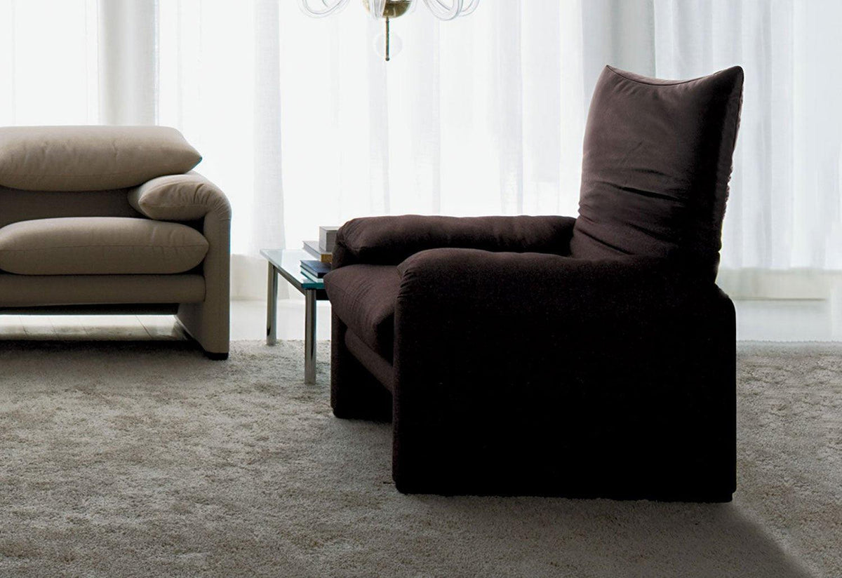 675 Maralunga Lounge Chair, Vico magistretti, Cassina