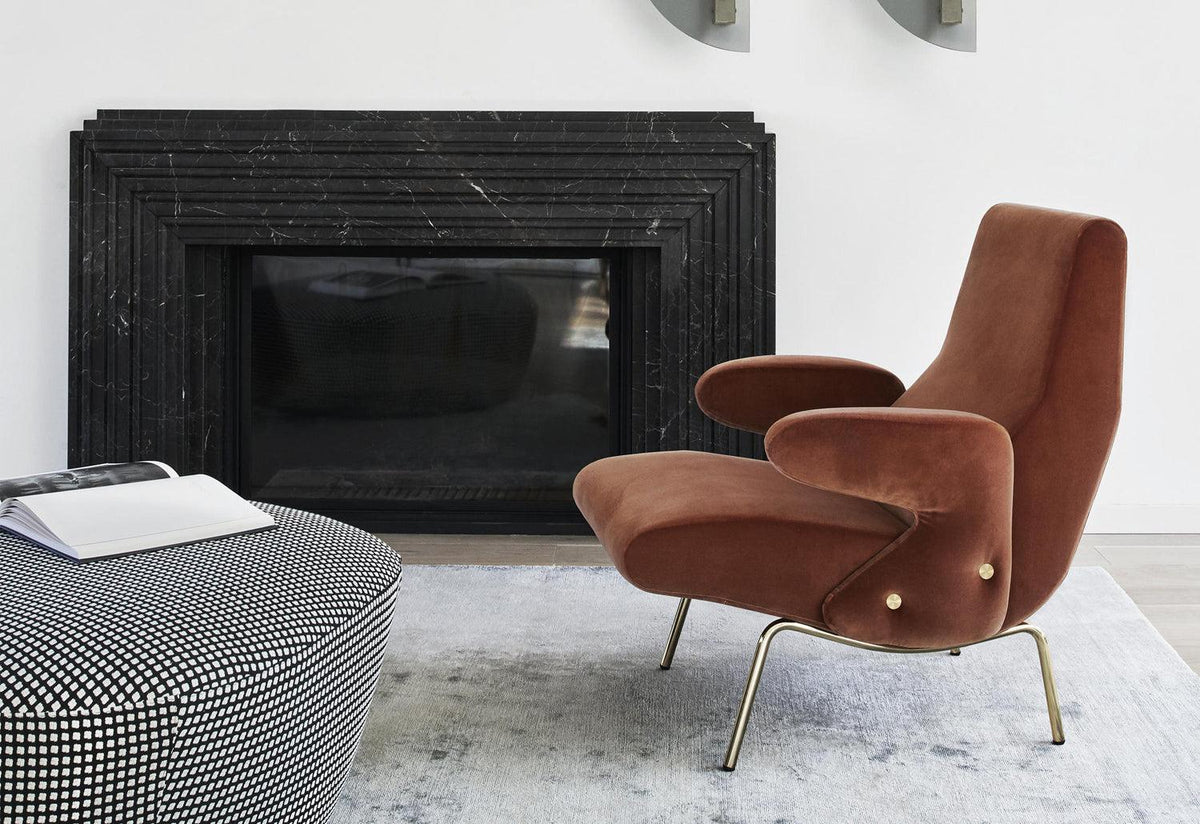 Delfino Armchair, Erberto carboni, Arflex