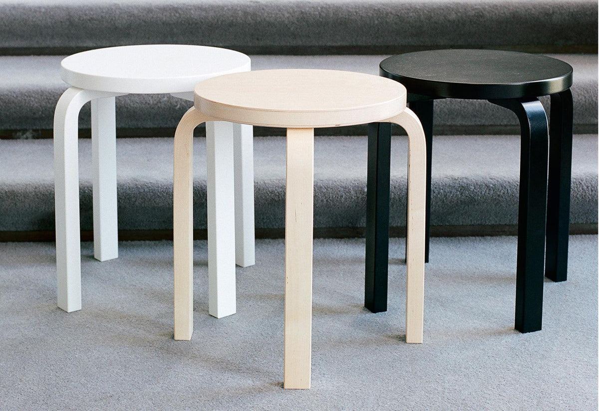 Aalto E60 Stool, Alvar aalto, Artek