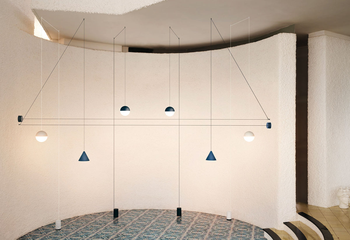 String Light Sphere Pendant, Michael anastassiades, Flos