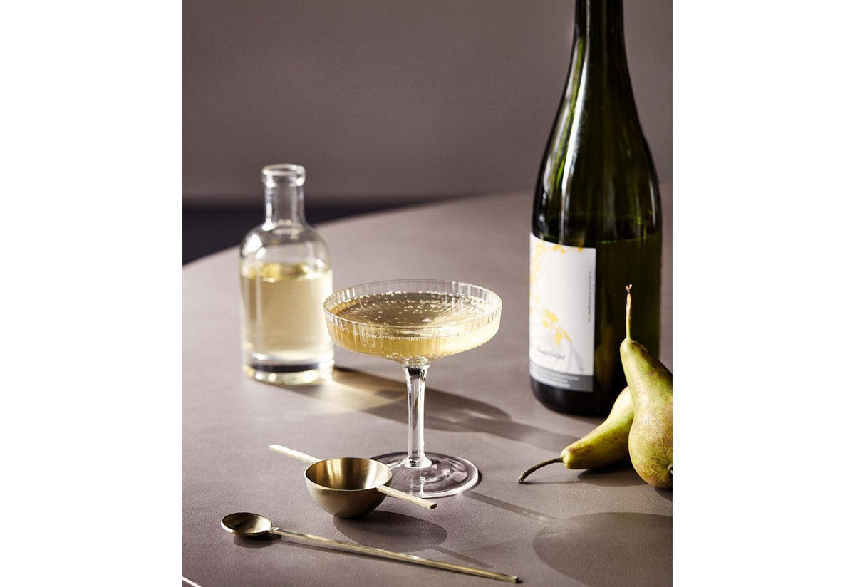 Ripple Champagne Saucer Set, Ferm living