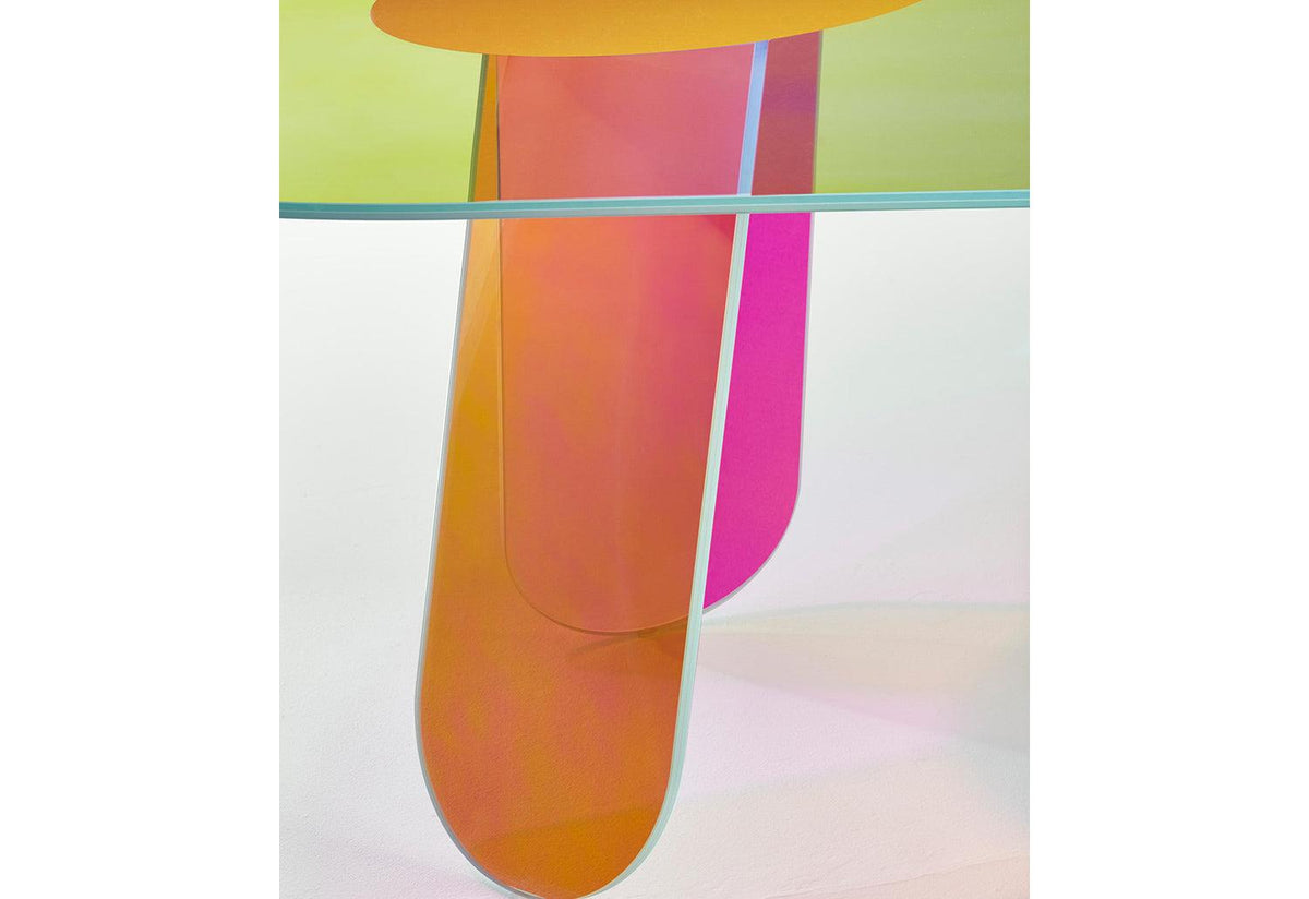 Shimmer Low Tables, Patricia urquiola, Glas italia