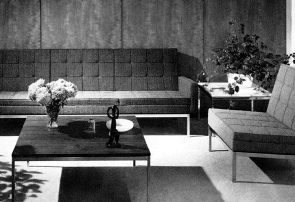 Florence Knoll three-seat sofa | 1954