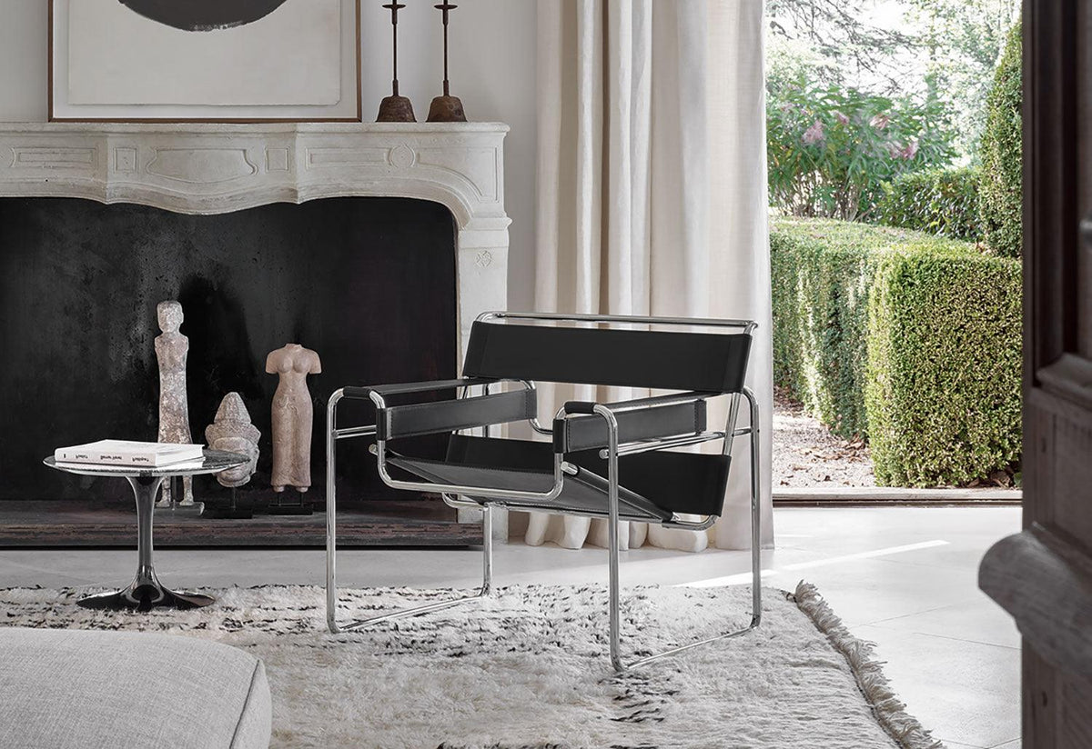 Wassily Lounge Chair, Marcel breuer, Knoll