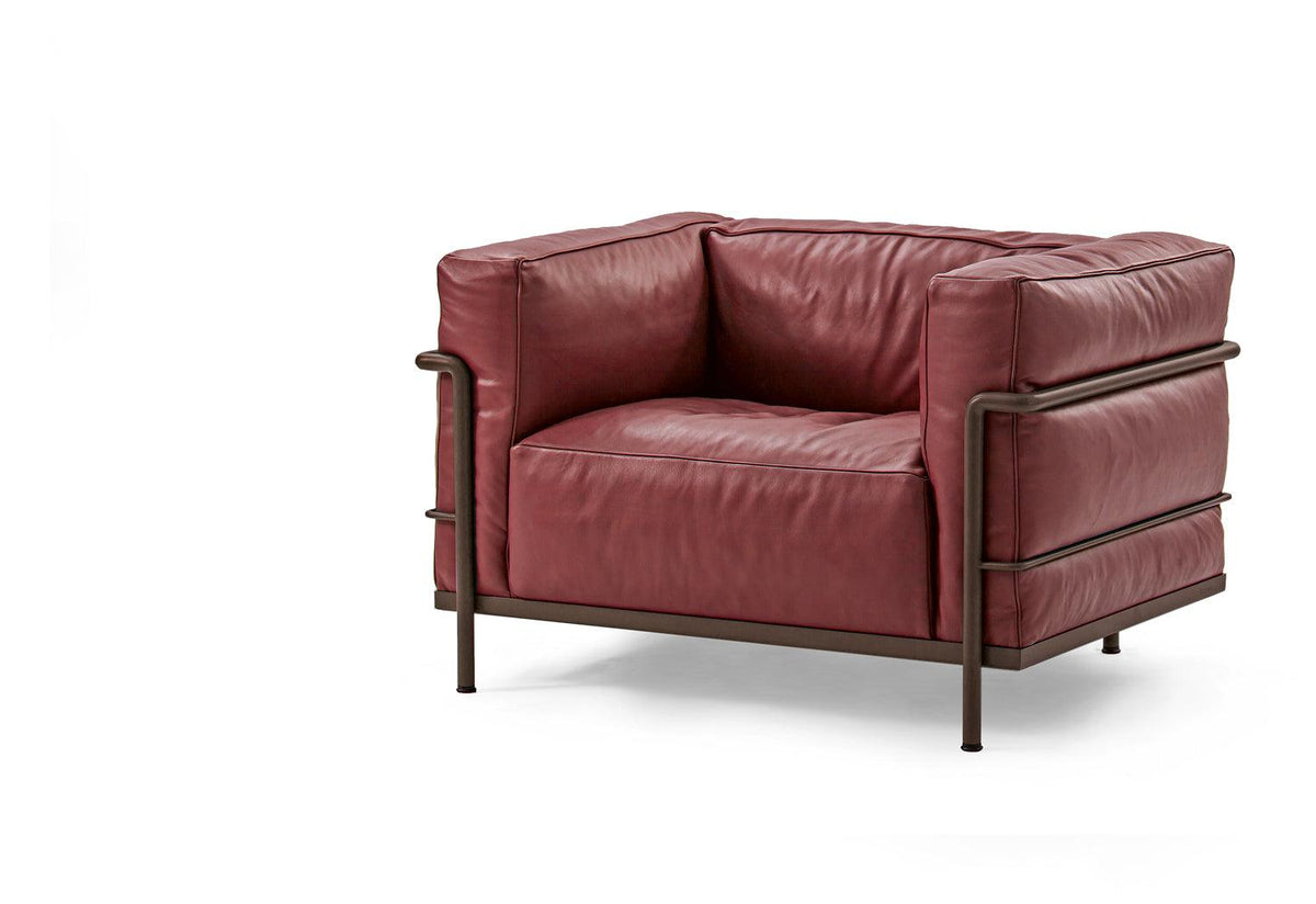 3 Fauteuil Grand Confort Armchair, Le corbusier jeanneret perriand, Cassina