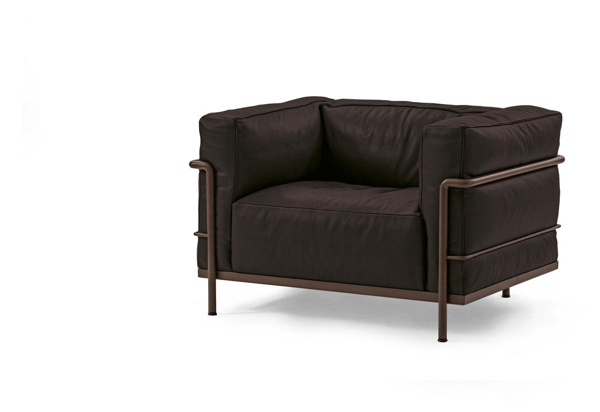 3 Fauteuil Grand Confort Armchair, Le corbusier jeanneret perriand, Cassina