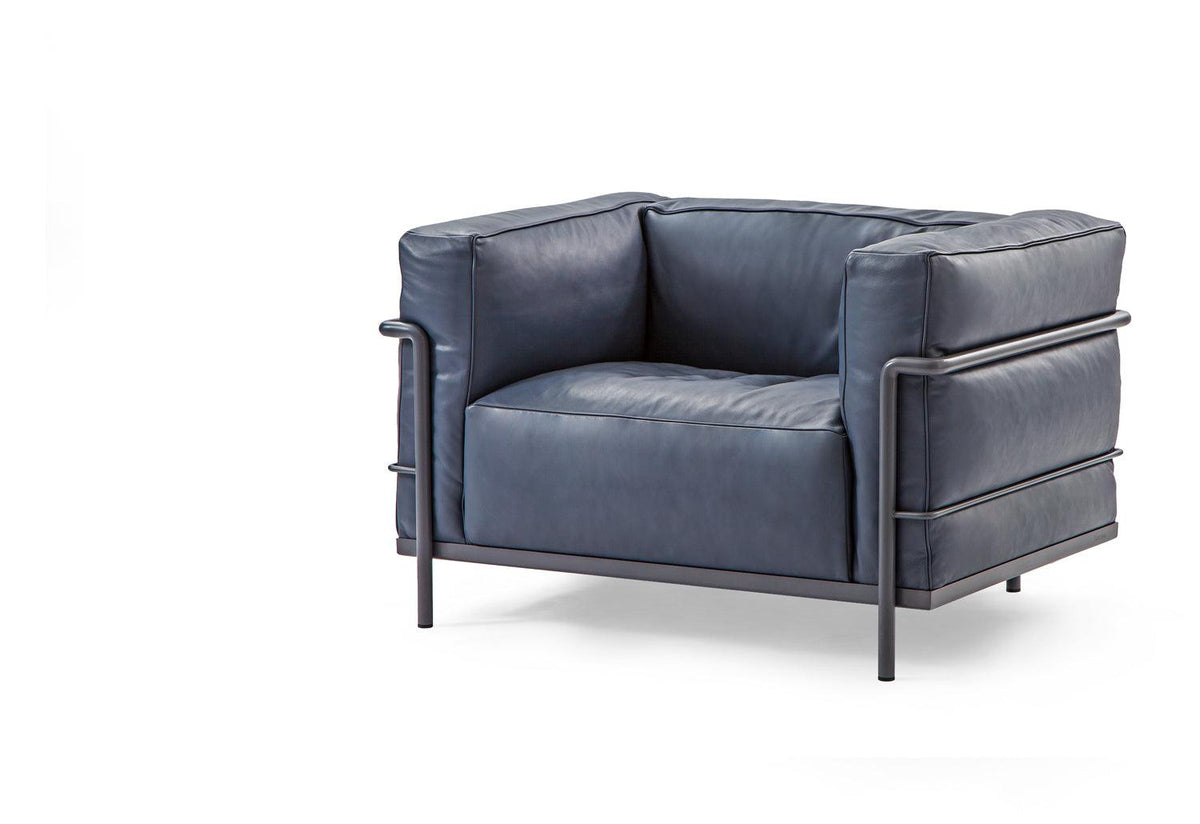 3 Fauteuil Grand Confort Armchair, Le corbusier jeanneret perriand, Cassina