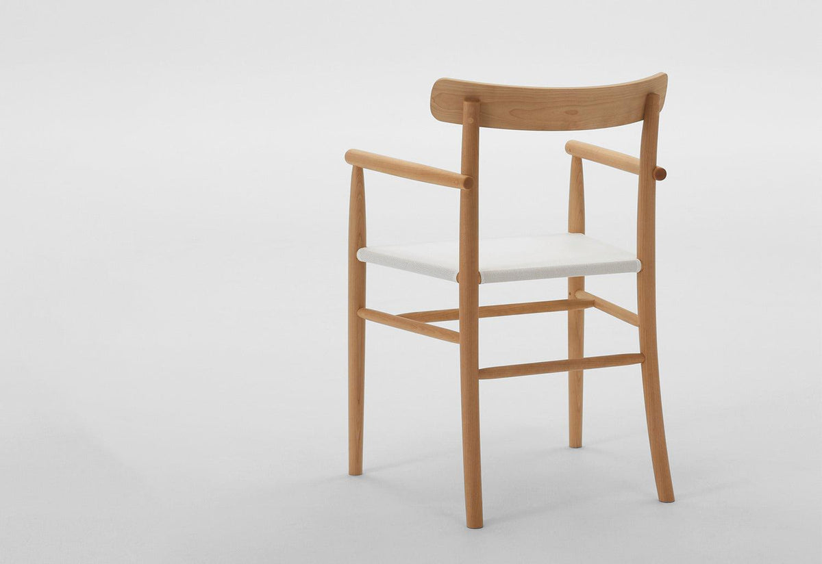 Lightwood Armchair | Mesh Seat, Jasper morrison, Maruni