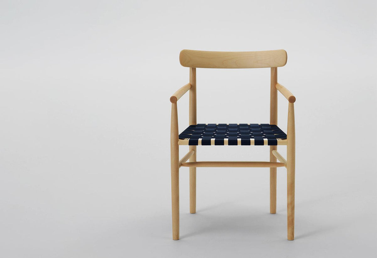 Lightwood Armchair | Webbed Seat, Jasper morrison, Maruni