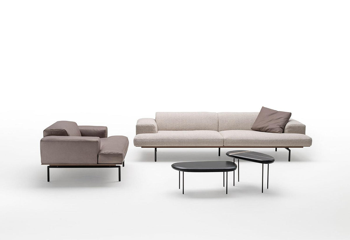 Sumo Two-Seat Sofa, Piero lissoni, Living divani