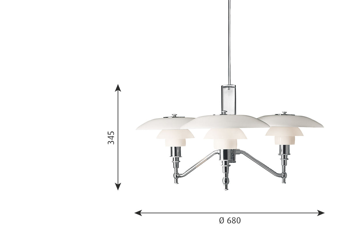 PH 3/2 Academy Pendant, Poul henningsen, Louis poulsen