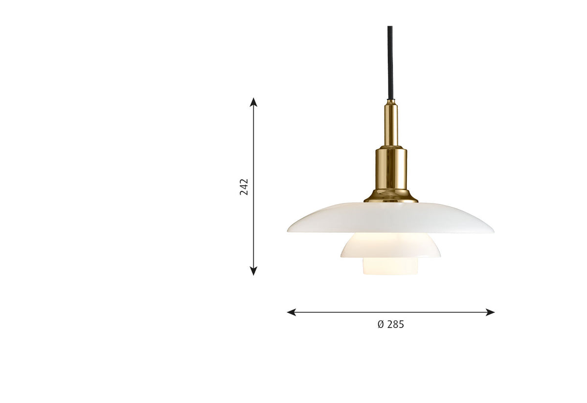 PH 3/2 Pendant, Poul henningsen, Louis poulsen