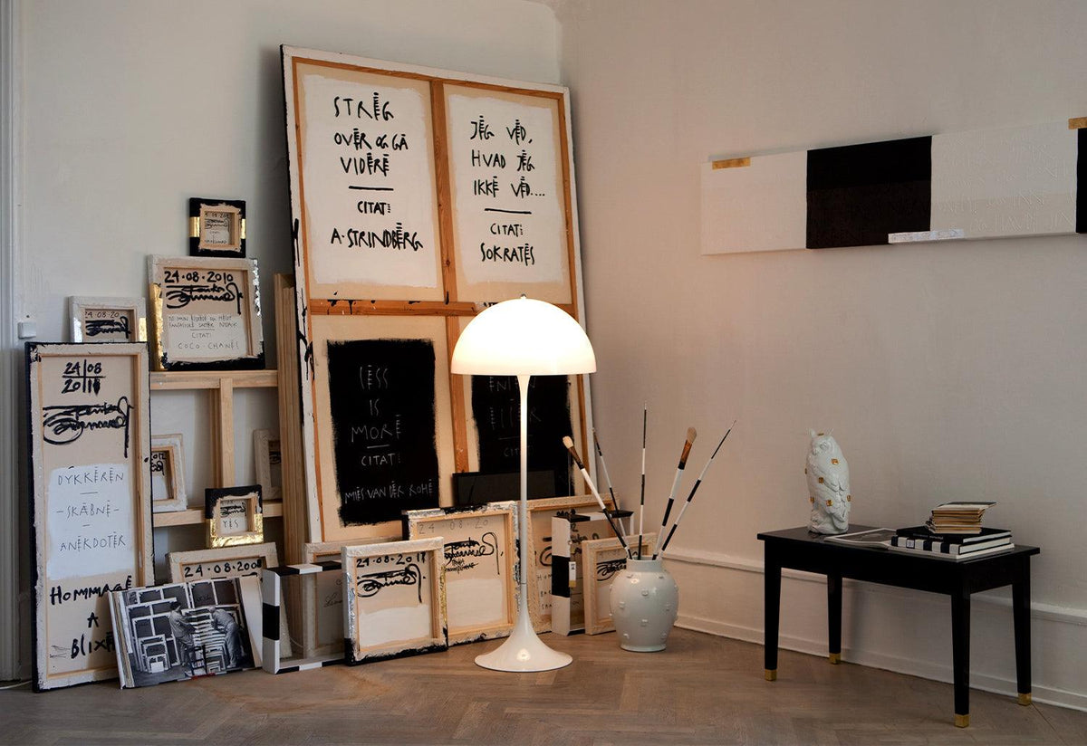Panthella Floor Lamp, Verner panton, Louis poulsen