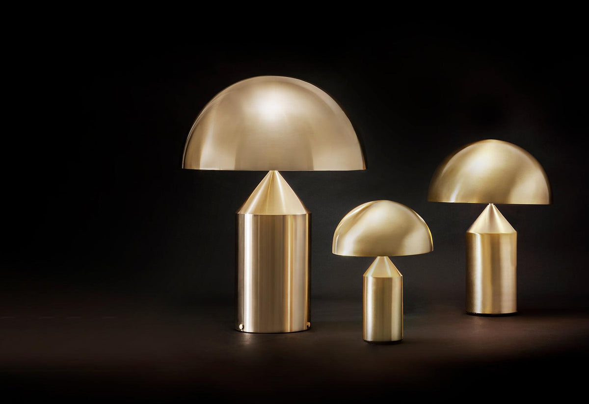 Atollo Metal Table Lamp, Vico magistretti, Oluce