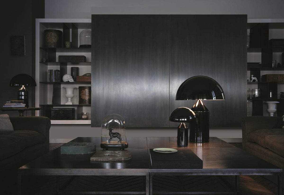 Atollo Metal Table Lamp, Vico magistretti, Oluce