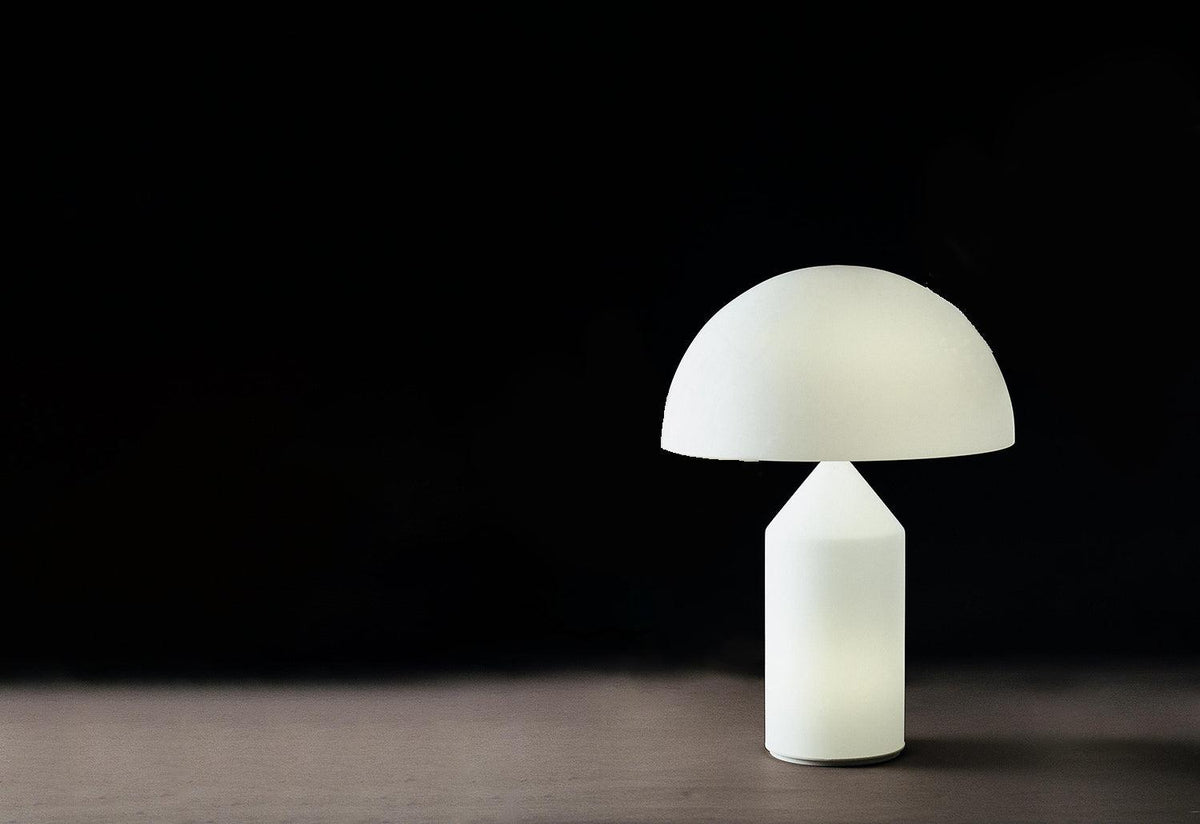 Atollo Glass Table Lamp, Vico magistretti, Oluce