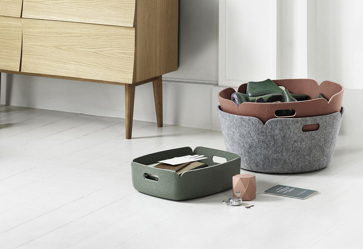 Restore Round Basket, Mika tolvanen, Muuto