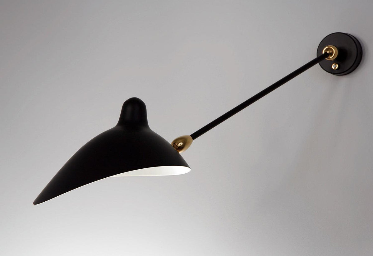 Applique 1 Arm Two Swivels Wall/Ceiling Light, Serge mouille, Serge mouille editions