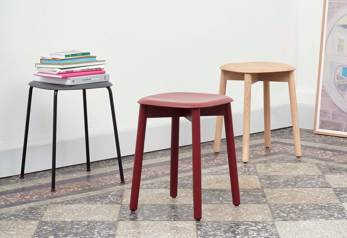 Soft Edge 70 Stool, Iskos-berlin, Hay