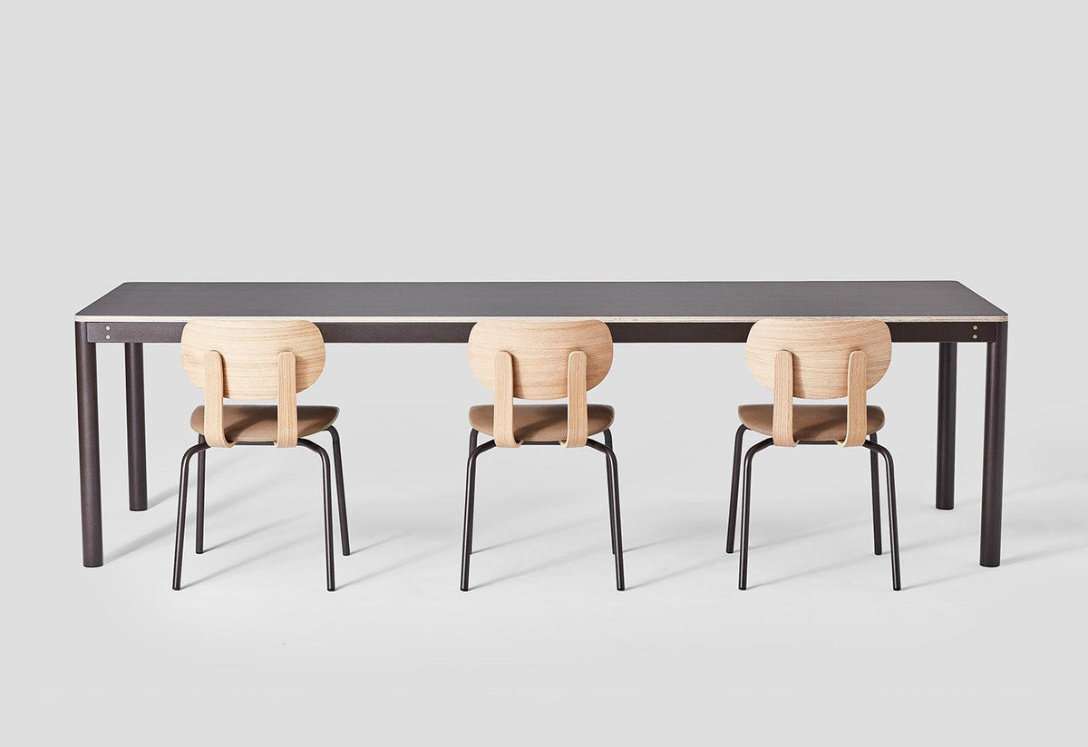 Metal Dowel Table, Klauser and carpenter, Very good and proper