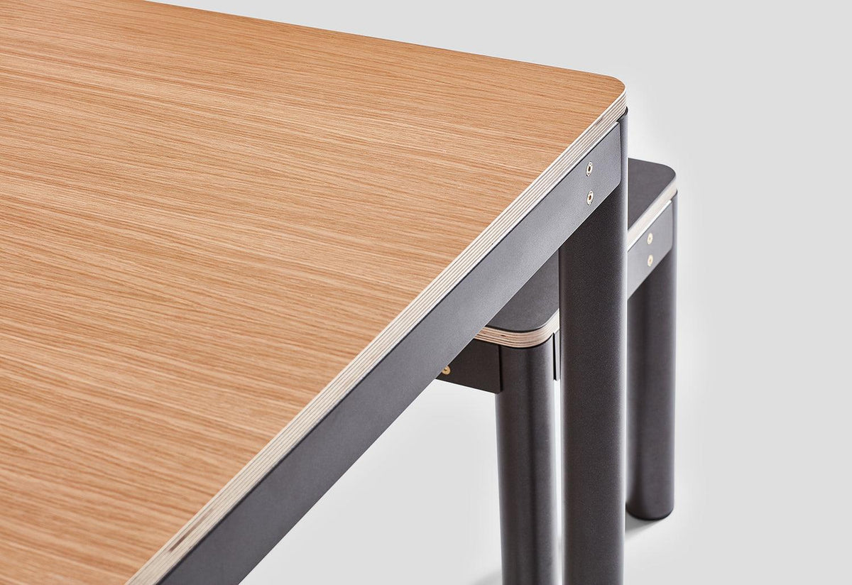 Metal Dowel Table, Klauser and carpenter, Very good and proper