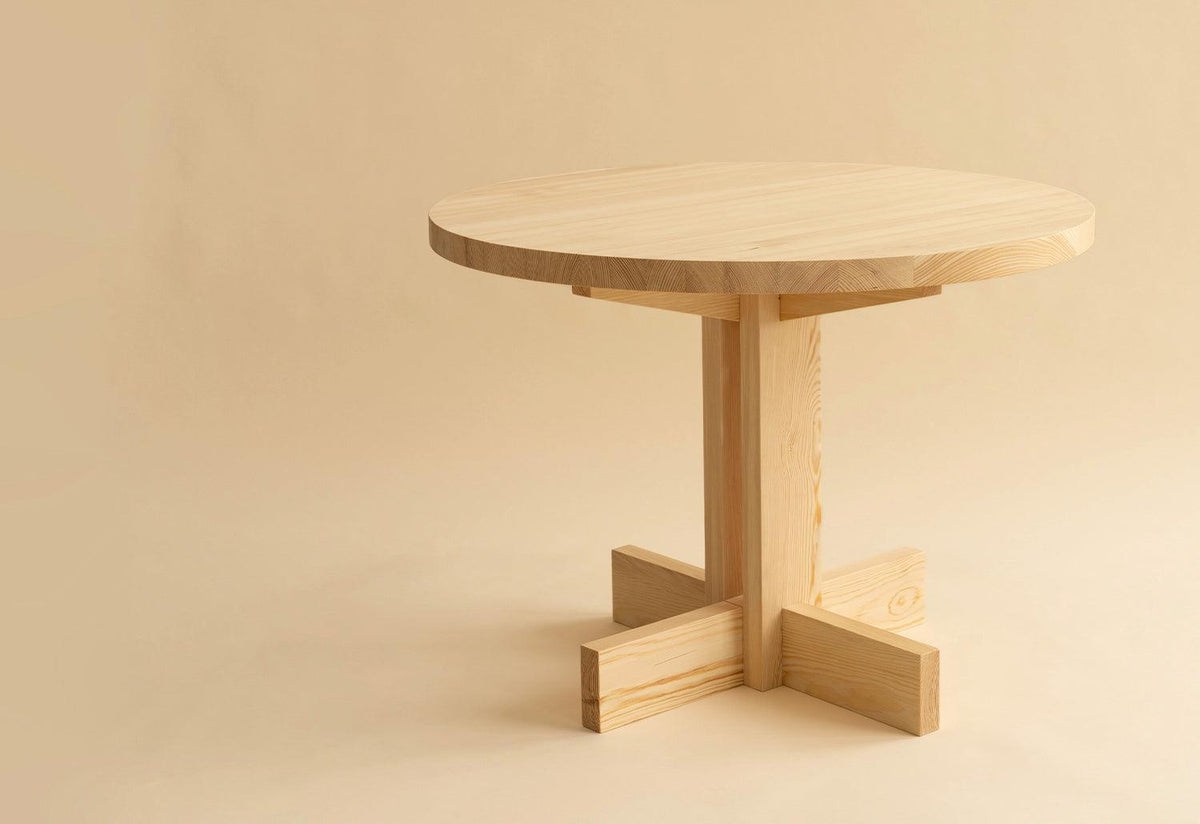 001 Dining Table Round, Fredrik paulsen, Vaarnii