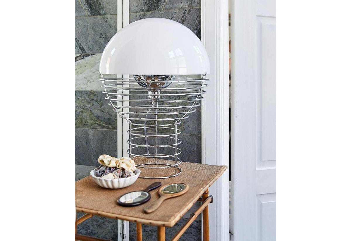 Wire Table Lamp, Verner panton, Verpan