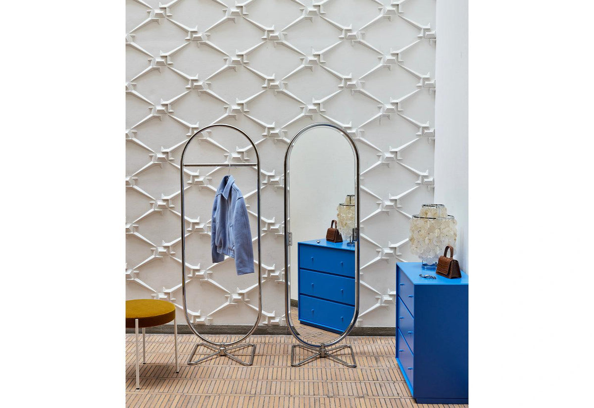 System 1-2-3 Tilting Mirror, Verner panton, Verpan