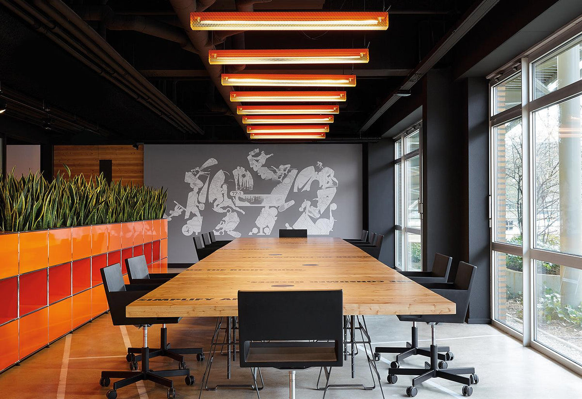 Grid Ceiling Light, Front, Zero lighting