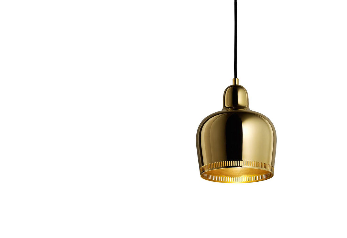 A330S Golden Bell Pendant, Alvar aalto, Artek