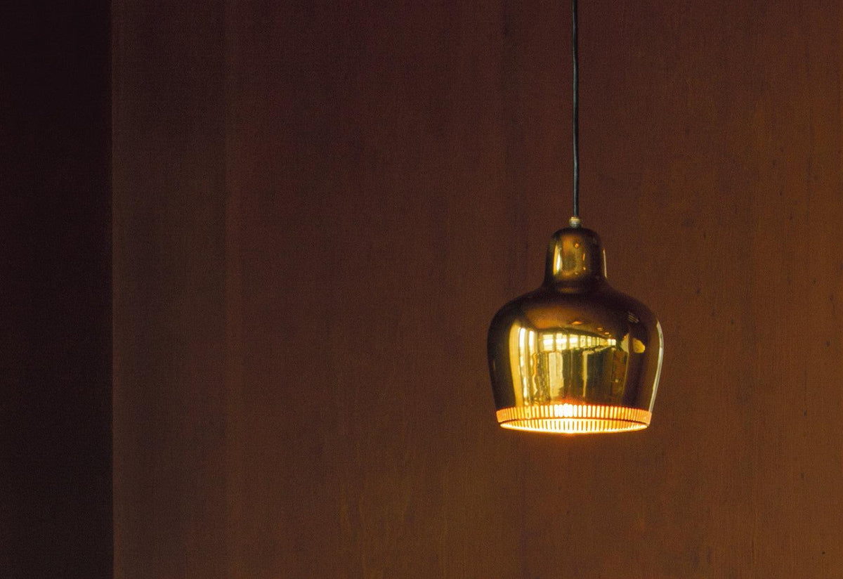 A330S Golden Bell Pendant, Alvar aalto, Artek