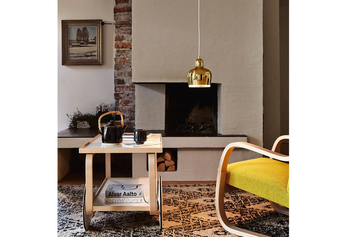 A330S Golden Bell Pendant, Alvar aalto, Artek