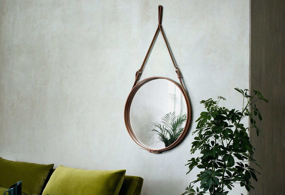 Adnet Circular Mirror, Jacques adnet, Gubi
