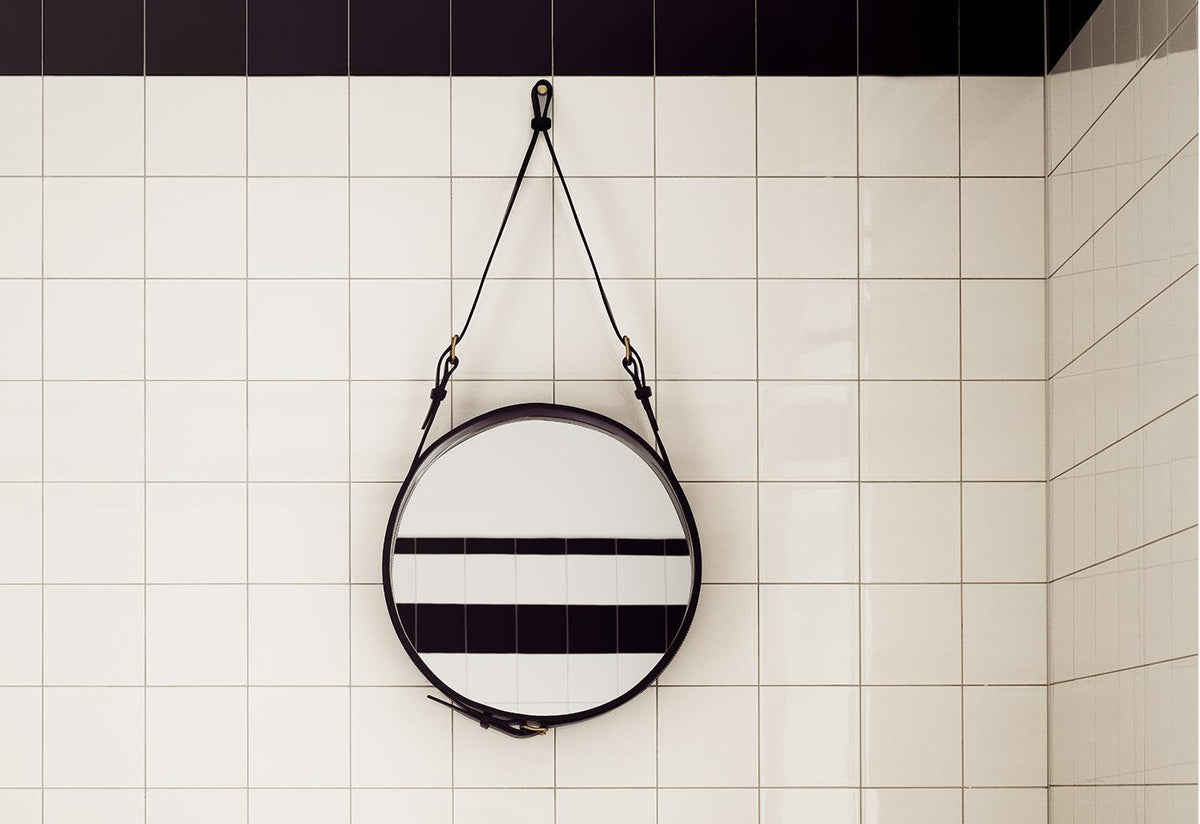 Adnet Circular Mirror, Jacques adnet, Gubi