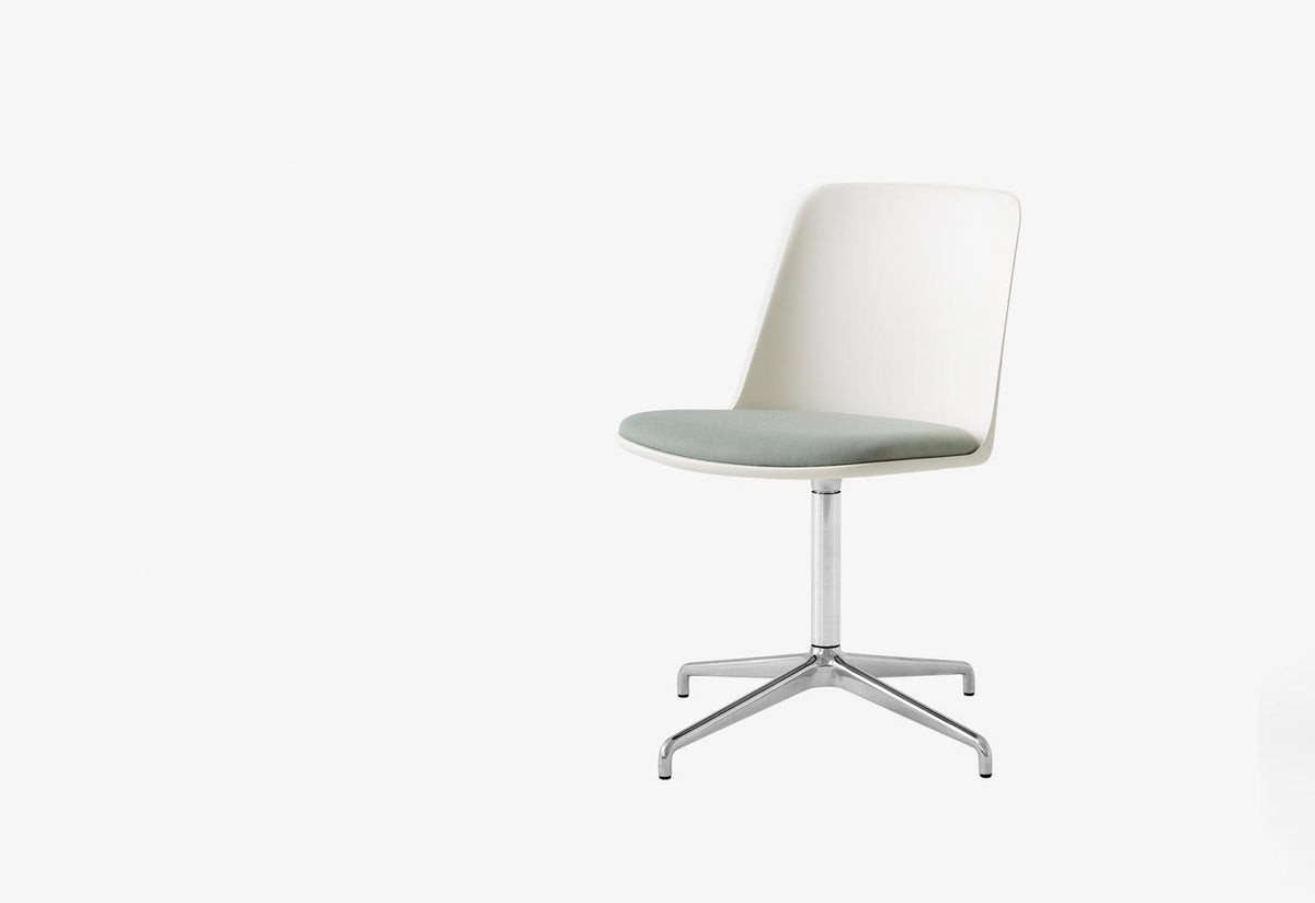 Rely Swivel Chair | Upholstered Seat, Hee welling, Andtradition