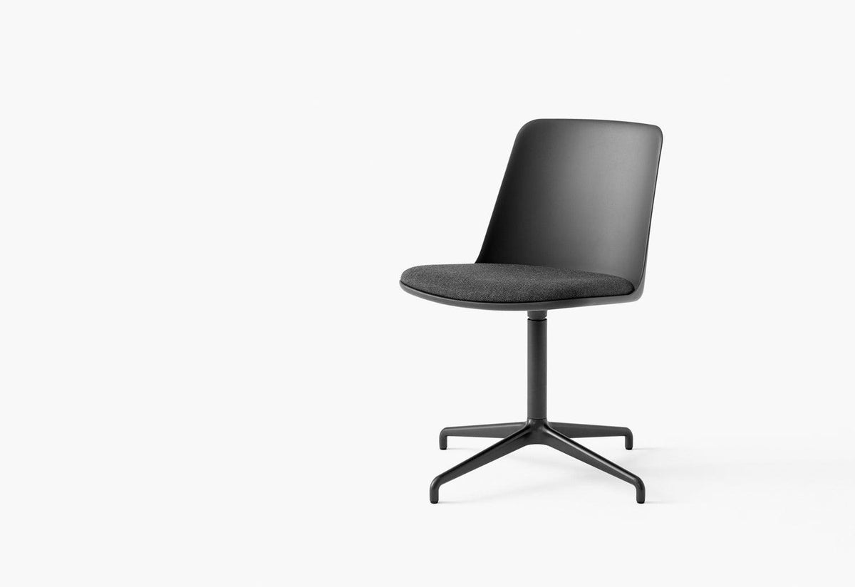 Rely Swivel Chair | Upholstered Seat, Hee welling, Andtradition