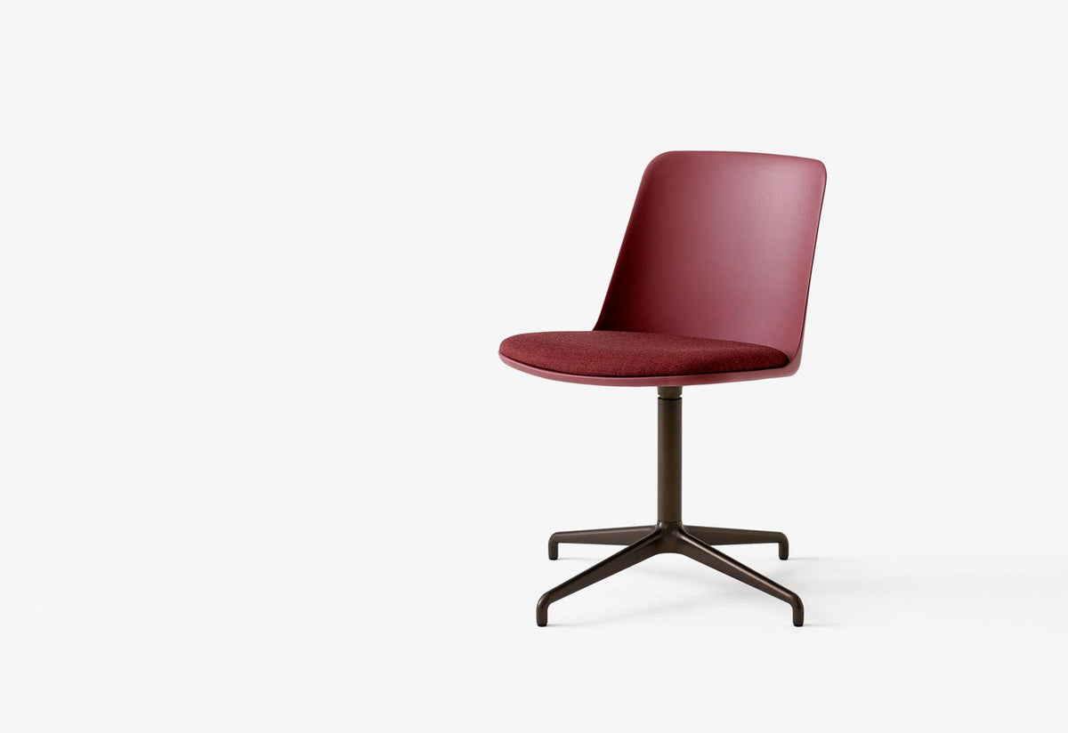 Rely Swivel Chair | Upholstered Seat, Hee welling, Andtradition